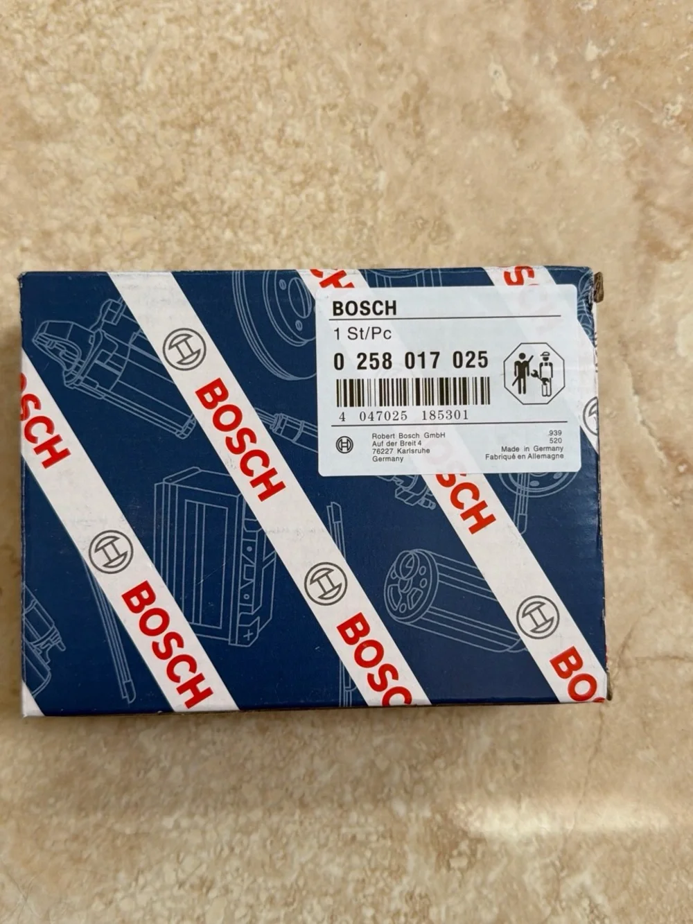 Bosch 0258017025 LSU 4.9 Lambda Wide Band O2 Oxygen Sensor 30-4110 For AEM UEGO